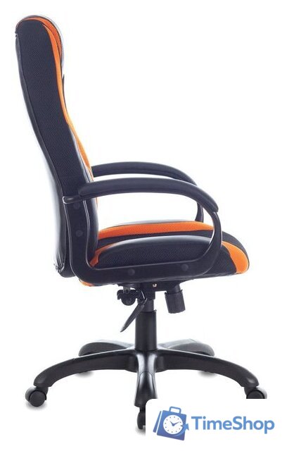 Игровое (геймерское) кресло Brabix Premium Rapid GM-102 532420 (черный/оранжевый) - Изображение №4 — Интернет-магазин Time-Shop
