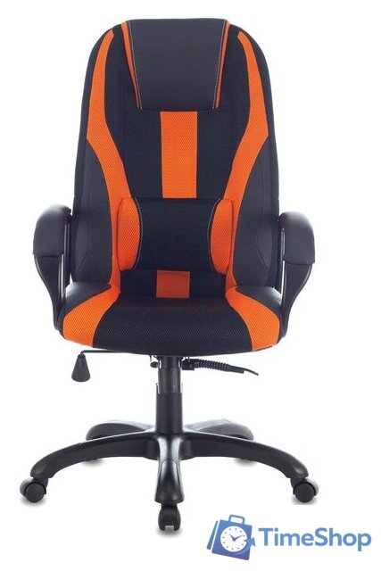 Игровое (геймерское) кресло Brabix Premium Rapid GM-102 532420 (черный/оранжевый) - Изображение №3 — Интернет-магазин Time-Shop