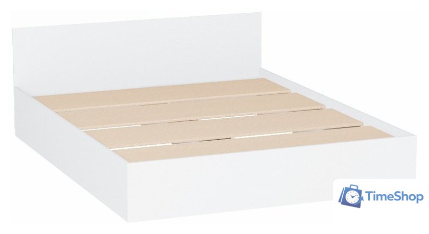 Кровать ДСВ Мори КРМ 1600.1 (белый) - Изображение №1 — Интернет-магазин Time-Shop