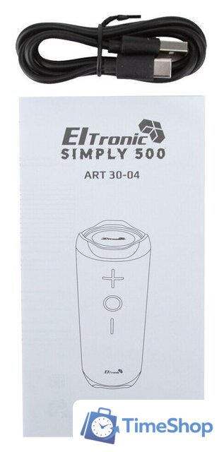Беспроводная колонка Eltronic 30-04 Simply (темно-синий) - Изображение №7 — Интернет-магазин Time-Shop