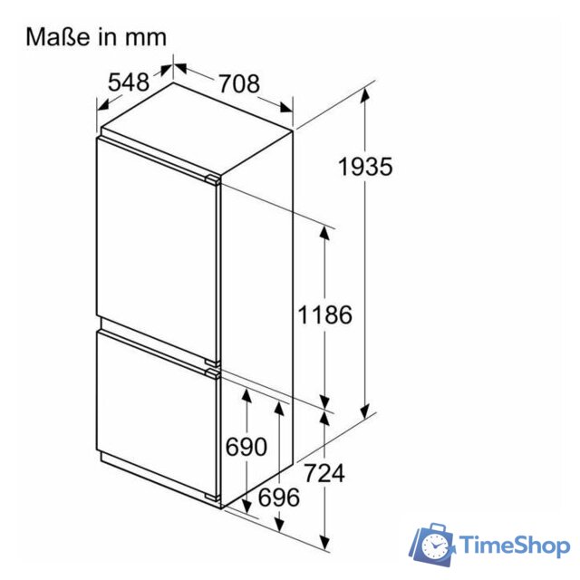 Холодильник Siemens iQ300 KB96NVFE0 - Изображение №14 — Интернет-магазин Time-Shop