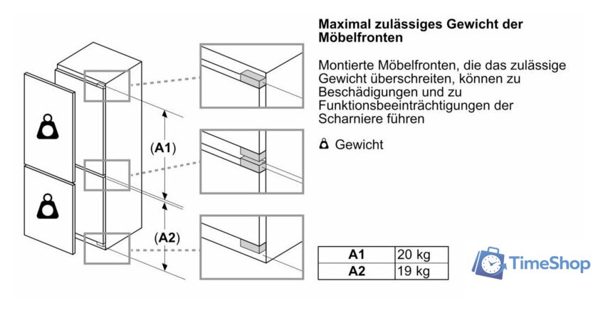 Холодильник Siemens iQ300 KB96NVFE0 - Изображение №10 — Интернет-магазин Time-Shop