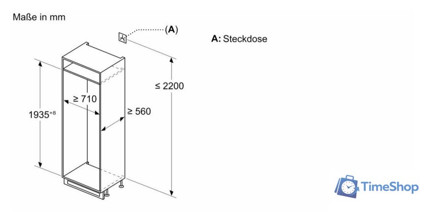 Холодильник Siemens iQ300 KB96NVFE0 - Изображение №9 — Интернет-магазин Time-Shop