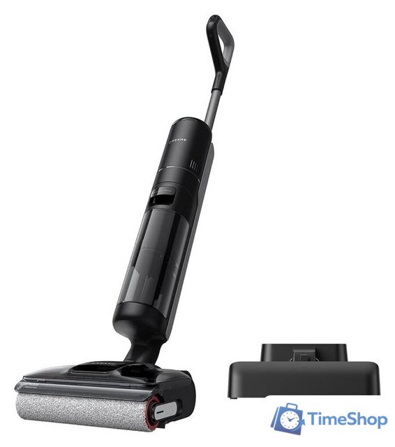 Вертикальный моющий пылесос Dreame H12 GT Wet and Dry Vacuum HHR43A (евровилка, черный) - Изображение №1 — Интернет-магазин Time-Shop