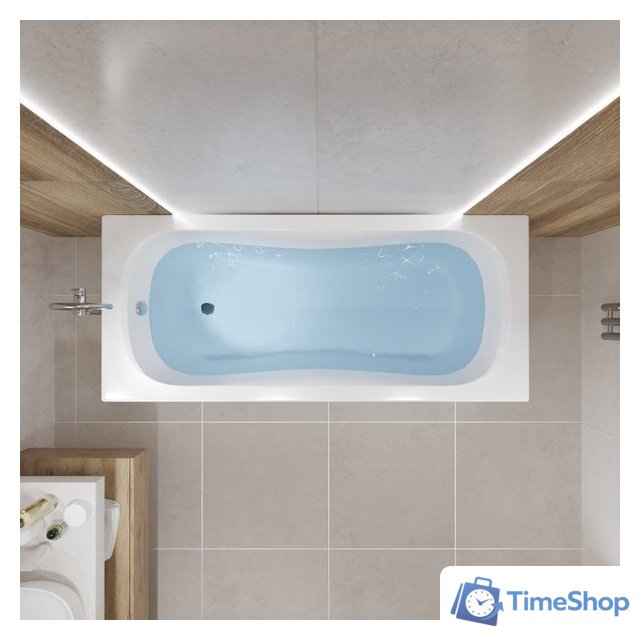 Ванна Lauter Sophia 160 21205160 (с ножками и сифоном 21Y11010 хром) - Изображение №17 — Интернет-магазин Time-Shop