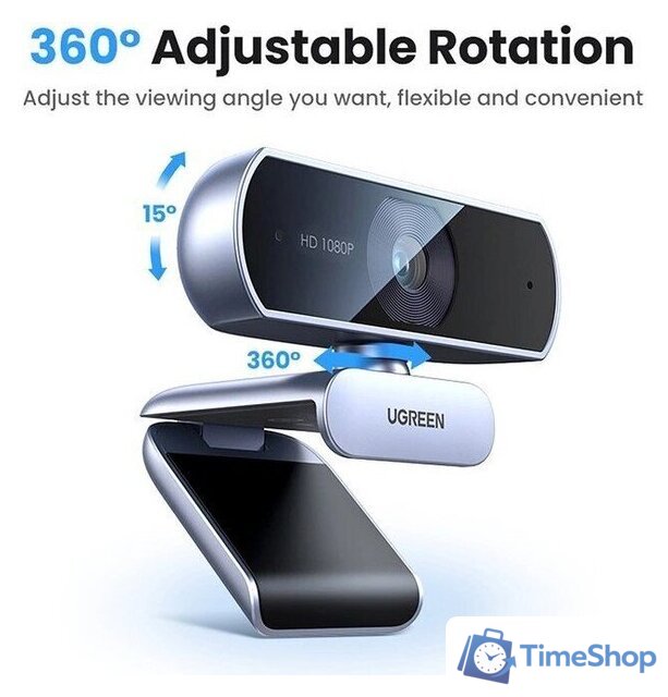 Веб-камера Ugreen CM678 15728 - Изображение №3 — Интернет-магазин Time-Shop