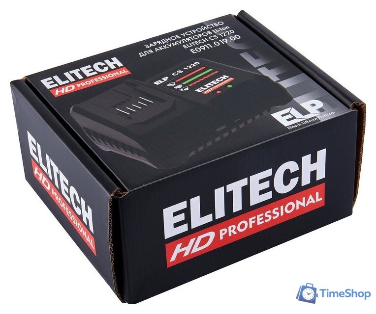 Зарядное устройство ELITECH CS 1220 (10.8-20В) - Изображение №7 — Интернет-магазин Time-Shop
