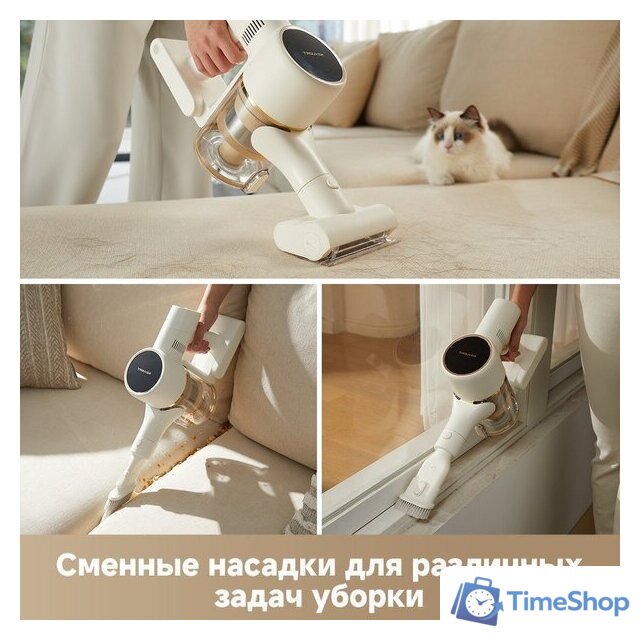 Пылесос Trouver Cordless Vacuum Cleaner S3 Detect Aqua VTV20A - Изображение №6 — Интернет-магазин Time-Shop