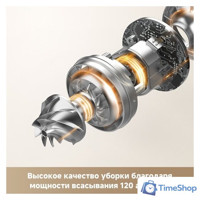 Пылесос Trouver Cordless Vacuum Cleaner S3 Detect Aqua VTV20A - Изображение №8 — Интернет-магазин Time-Shop