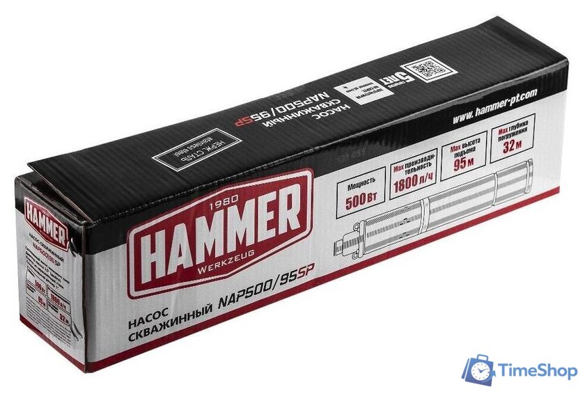 Скважинный насос Hammer NAP500/95SP - Изображение №7 — Интернет-магазин Time-Shop