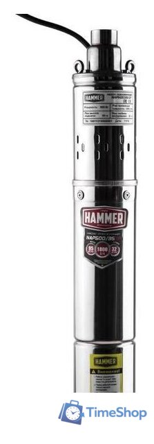 Скважинный насос Hammer NAP500/95SP - Изображение №2 — Интернет-магазин Time-Shop