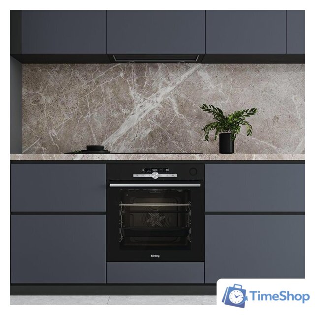 Электрический духовой шкаф Korting OKB 9982 EN ST - Изображение №3 — Интернет-магазин Time-Shop