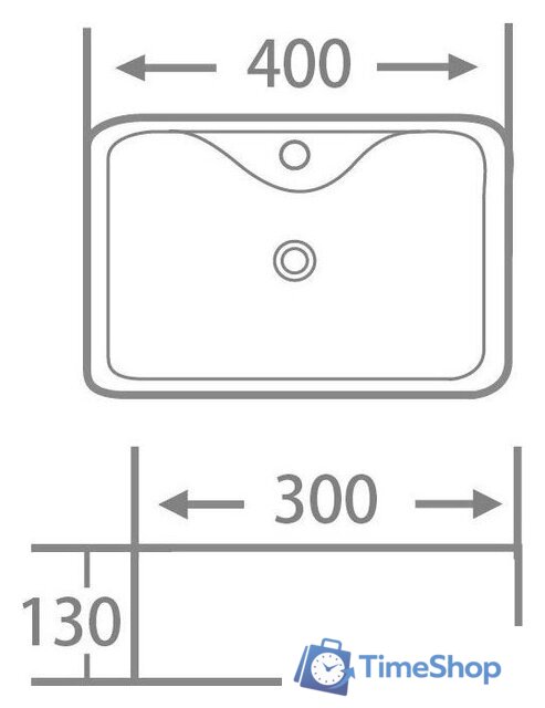 Умывальник Roxen Lex mini 570190 - Изображение №8 — Интернет-магазин Time-Shop