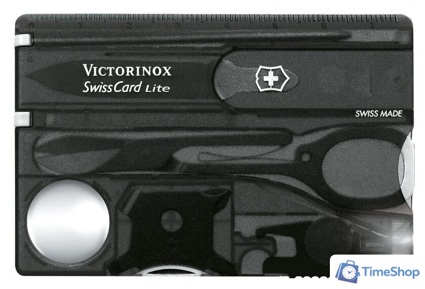 Мультитул Victorinox SwissCard Lite 0.7333.T3 - Изображение №1 — Интернет-магазин Time-Shop