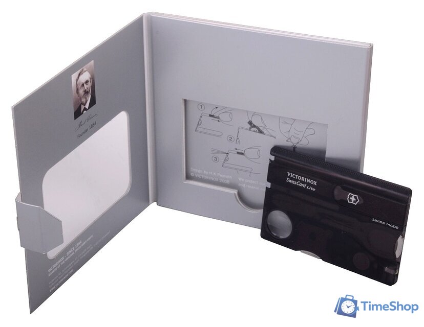 Мультитул Victorinox SwissCard Lite 0.7333.T3 - Изображение №3 — Интернет-магазин Time-Shop