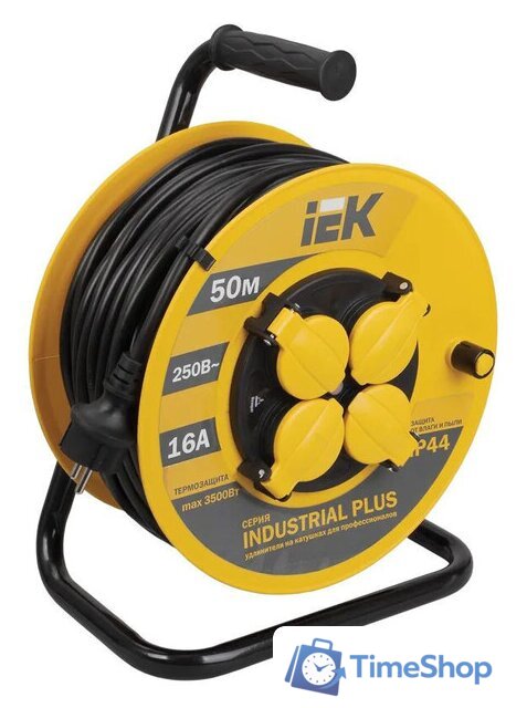 Удлинитель на катушке IEK WKP15-16-04-50-44 - Изображение №1 — Интернет-магазин Time-Shop