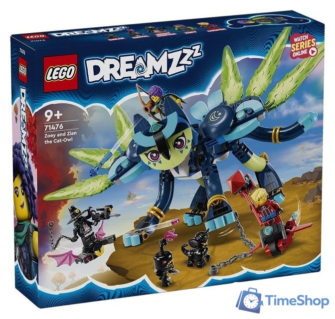 Конструктор LEGO DREAMZzz 71476 Зои и кот-сова Зиан - Изображение №1 — Интернет-магазин Time-Shop