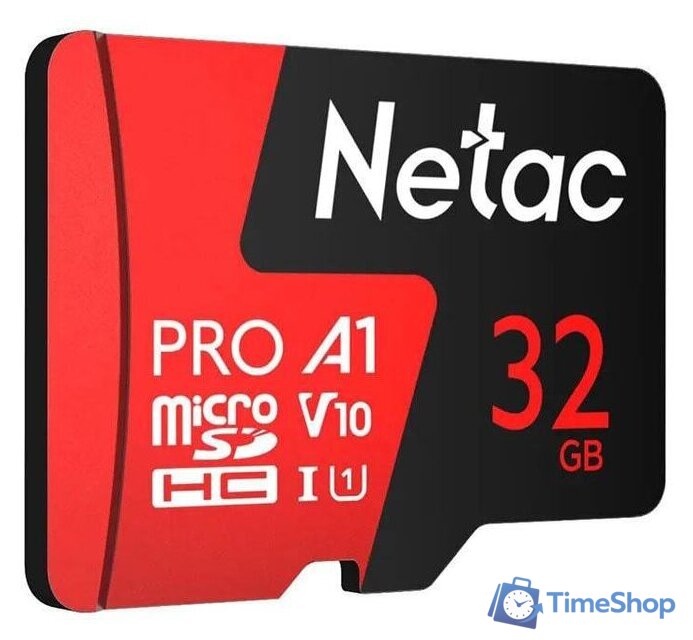 Карта памяти Netac P500 Extreme Pro 32GB NT02P500PRO-032G-R (с адаптером) - Изображение №2 — Интернет-магазин Time-Shop