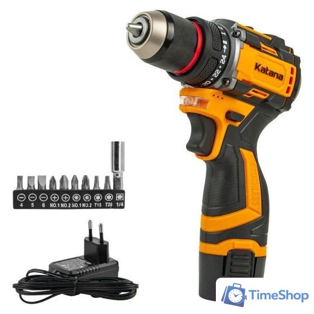 Дрель-шуруповерт Katana CD2000 (с 1-им АКБ) - Изображение №1 — Интернет-магазин Time-Shop