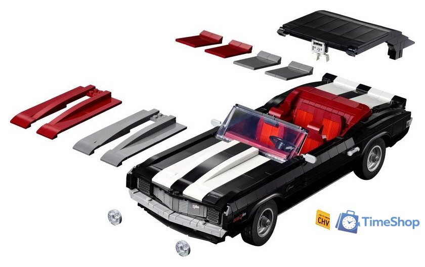 Конструктор LEGO Icons 10304 Chevrolet Camaro Z28 - Изображение №2 — Интернет-магазин Time-Shop