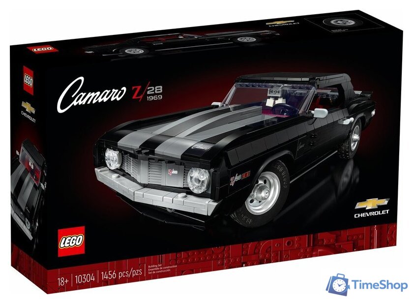 Конструктор LEGO Icons 10304 Chevrolet Camaro Z28 - Изображение №1 — Интернет-магазин Time-Shop