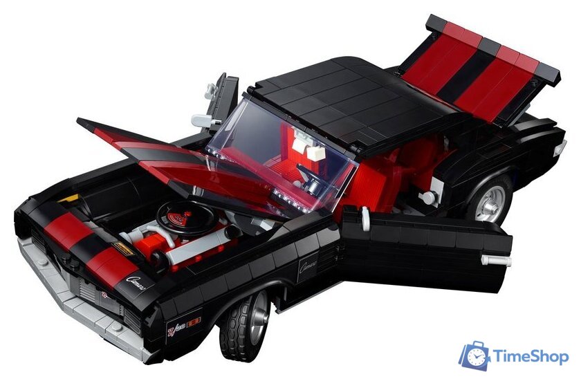 Конструктор LEGO Icons 10304 Chevrolet Camaro Z28 - Изображение №5 — Интернет-магазин Time-Shop
