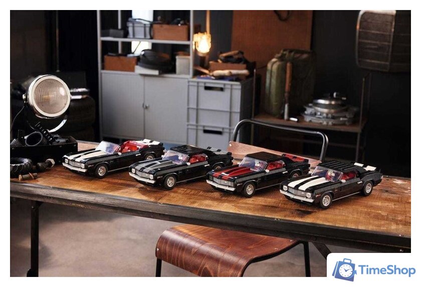 Конструктор LEGO Icons 10304 Chevrolet Camaro Z28 - Изображение №10 — Интернет-магазин Time-Shop