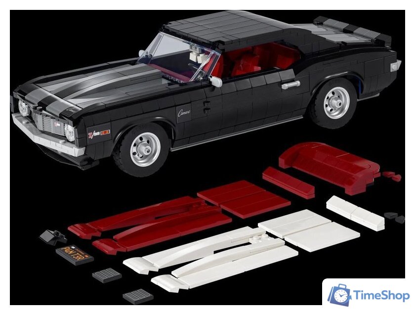 Конструктор LEGO Icons 10304 Chevrolet Camaro Z28 - Изображение №14 — Интернет-магазин Time-Shop