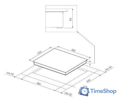 Варочная панель Graude IK 60.1 E - Изображение №2 — Интернет-магазин Time-Shop