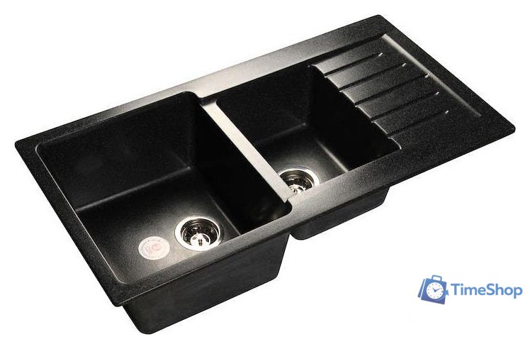 Кухонная мойка GranFest GF-P980KL (черный) - Изображение №1 — Интернет-магазин Time-Shop
