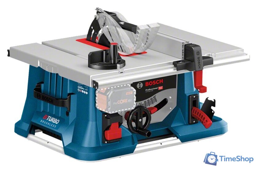 Распиловочный (циркулярный) станок Bosch GTS 18V-216 Professional 0601B44000 (без АКБ) - Изображение №1 — Интернет-магазин Time-Shop