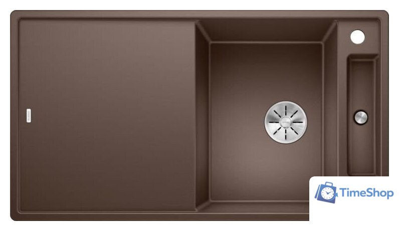 Кухонная мойка Blanco Axia III 5 S 523214 (кофе, деревянная доска) - Изображение №1 — Интернет-магазин Time-Shop