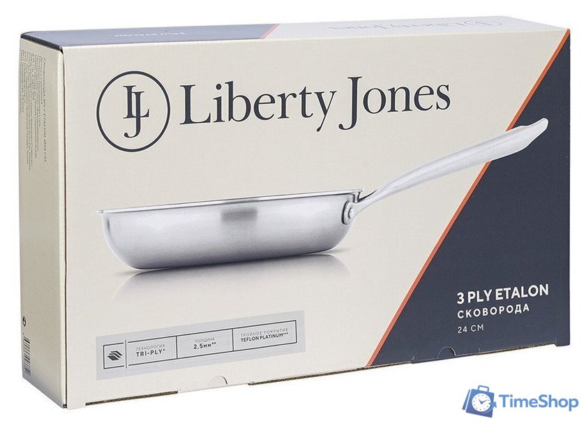 Сковорода Liberty Jones 3Ply Etalon LJ0000223 - Изображение №2 — Интернет-магазин Time-Shop