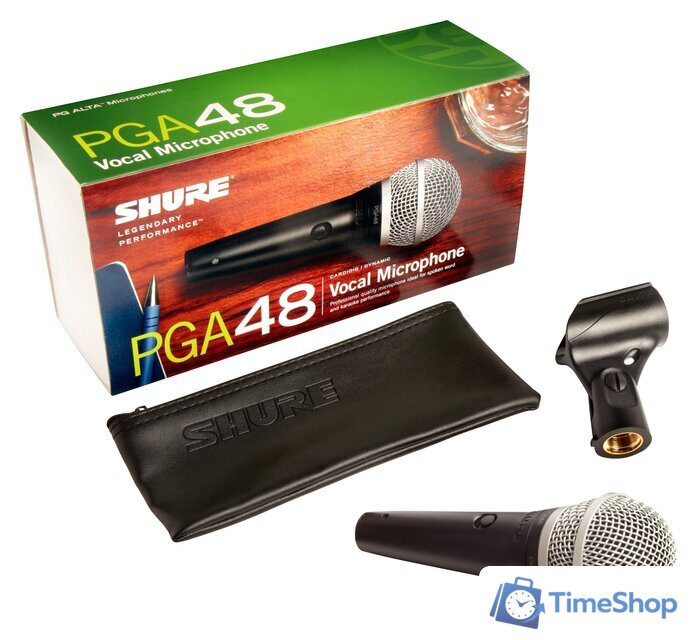 Проводной микрофон Shure PGA48-XLR - Изображение №3 — Интернет-магазин Time-Shop