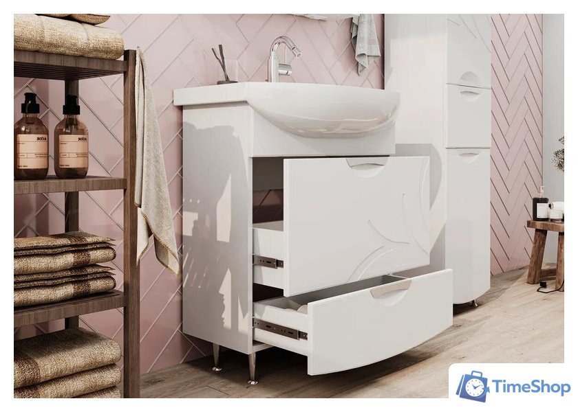  Volna Тумба под умывальник Adel 60.2Y напольная Балтика - Изображение №3 — Интернет-магазин Time-Shop