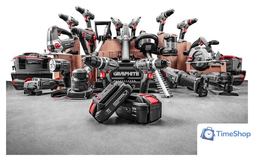 Ударная дрель-шуруповерт GRAPHITE 58G010 - Изображение №7 — Интернет-магазин Time-Shop