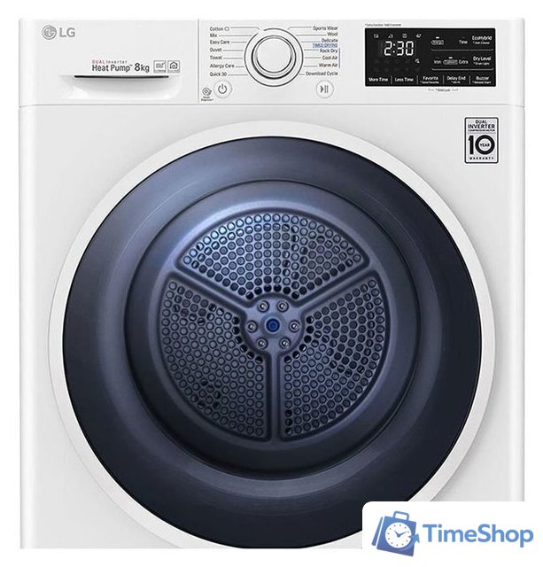Сушильная машина LG RC80V5AV5N - Изображение №9 — Интернет-магазин Time-Shop