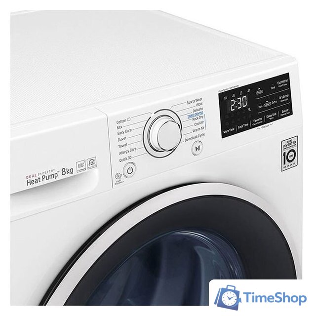 Сушильная машина LG RC80V5AV5N - Изображение №11 — Интернет-магазин Time-Shop