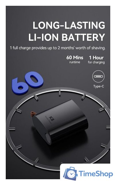 Электробритва Enchen K8 - Изображение №11 — Интернет-магазин Time-Shop