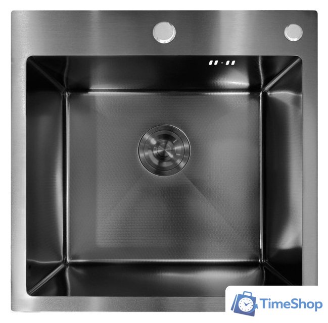 Кухонная мойка Asteria A5050NB-D (черный декор) - Изображение №1 — Интернет-магазин Time-Shop