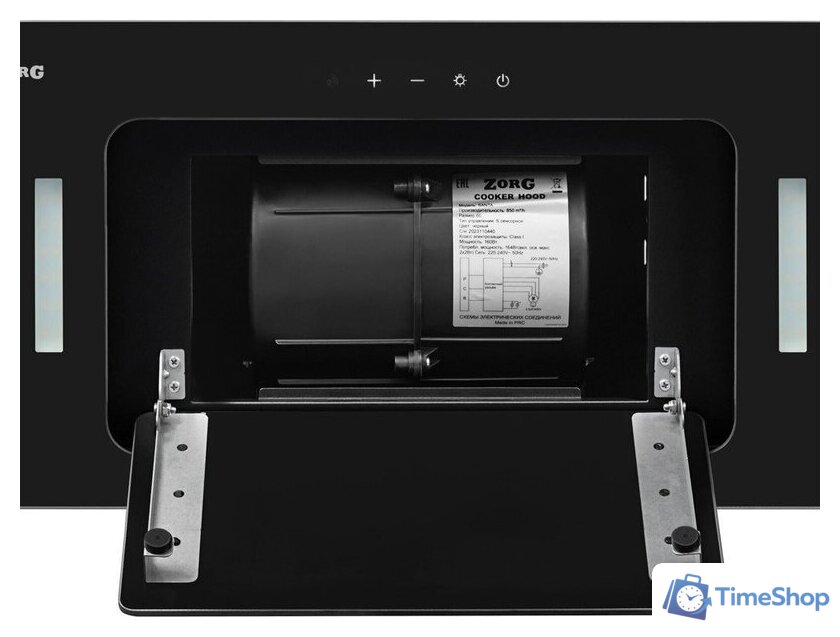 Кухонная вытяжка ZorG Santa 1060 60 S (черный) - Изображение №5 — Интернет-магазин Time-Shop