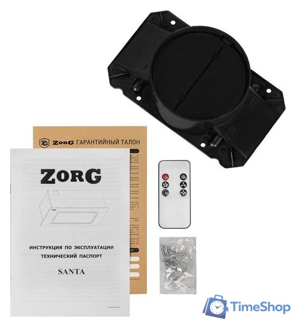 Кухонная вытяжка ZorG Santa 1060 60 S (черный) - Изображение №8 — Интернет-магазин Time-Shop