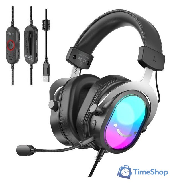 Наушники FIFINE H16 (черный) - Изображение №4 — Интернет-магазин Time-Shop