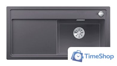 Кухонная мойка Blanco Zenar XL 6 S-F (темная скала, правая, с клапаном-автоматом) - Изображение №1 — Интернет-магазин Time-Shop