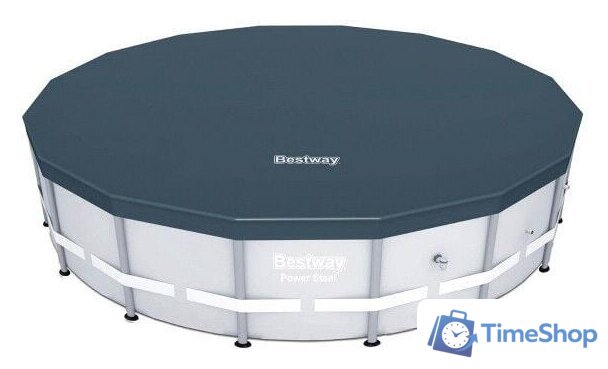Тент Bestway Тент-чехол 470 см для бассейна 457 см 58038 - Изображение №1 — Интернет-магазин Time-Shop