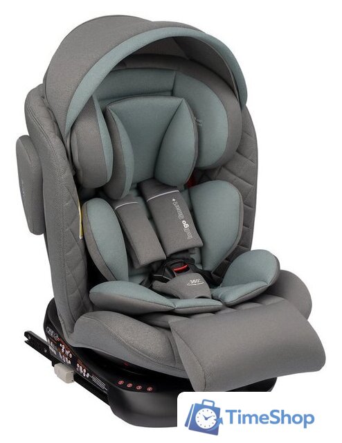 Детское автокресло Indigo Smart Plus Isofix (серый/зеленый) - Изображение №1 — Интернет-магазин Time-Shop