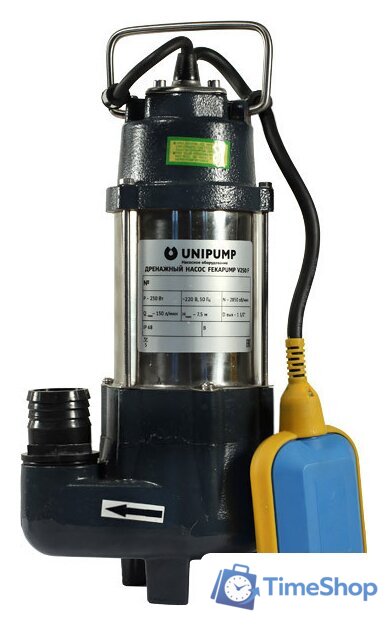 Фекальный насос Unipump Fekapump V250 F - Изображение №1 — Интернет-магазин Time-Shop