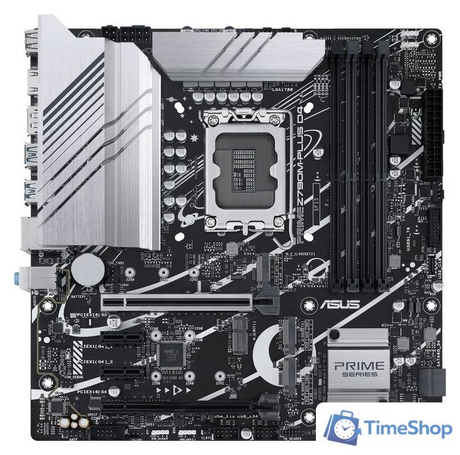 Материнская плата ASUS Prime Z790M-PLUS D4 - Изображение №1 — Интернет-магазин Time-Shop