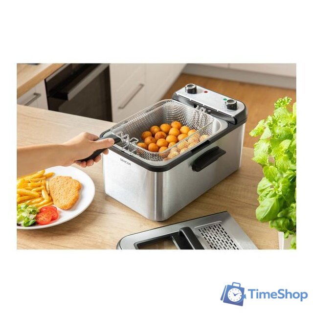Фритюрница Sencor SFR 7200SS - Изображение №10 — Интернет-магазин Time-Shop