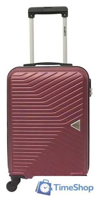 Чемодан-спиннер VALIGETTI 340-1602/5-20BRD (бордовый) - Изображение №1 — Интернет-магазин Time-Shop